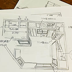 レンガ壁紙/古材壁/古材/室内窓/室内窓のある暮らし...などのインテリア実例 - 2023-01-23 20:36:10