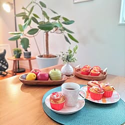 机/マグカップ/フラワーベース/おうちカフェ/いつもいいねやコメありがとうございます♡...などのインテリア実例 - 2024-01-22 18:22:37