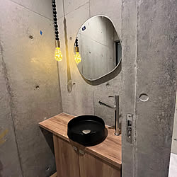 バス/トイレ/トイレのインテリア/RC住宅/コンクリート打ちっぱなし/こどもと暮らす。...などのインテリア実例 - 2024-03-18 15:41:24