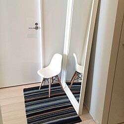 玄関/入り口/IKEA/ACTAS/シェルチェア/ミラーのインテリア実例 - 2014-05-18 22:32:48