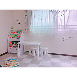IKEA/机/子ども部屋/おもちゃ/収納のインテリア実例 - 2021-09-08 10:46:48