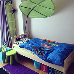 ベッド周り/IKEA/子供部屋のインテリア実例 - 2014-01-21 09:53:40