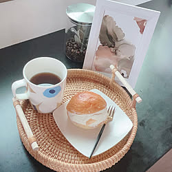 人造大理石カウンター/人造大理石/カフェタイム/カフェ風に憧れる。/コーヒー豆...などのインテリア実例 - 2021-05-04 14:28:46