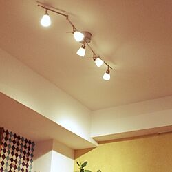 壁/天井/シーリングライト/スポット照明/照明/IKEA...などのインテリア実例 - 2016-03-14 17:00:04
