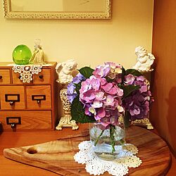 玄関/入り口/紫陽花のインテリア実例 - 2017-06-15 21:04:33
