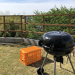 BBQ/カインズ/バーベキューコンロ/庭/借景...などのインテリア実例 - 2019-05-03 08:11:49