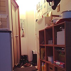 玄関/入り口/IKEA/狭い部屋/DIYのインテリア実例 - 2015-10-01 00:30:48