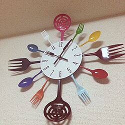 キッチン/時計のインテリア実例 - 2014-02-08 10:05:52