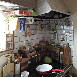 キッチン/3coins♡/DIY/スヌーピー大好き/セリア...などのインテリア実例 - 2017-02-15 14:34:10