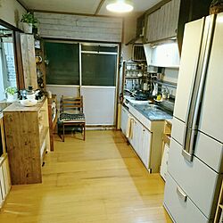 部屋全体/団地/DIY/だってそれが…/みせる収納...などのインテリア実例 - 2017-01-20 20:35:00