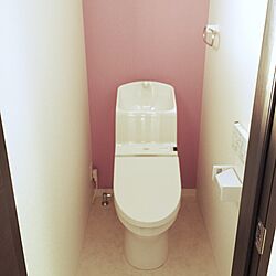 バス/トイレ/ラベンダー/トイレの壁のインテリア実例 - 2016-02-05 20:42:54