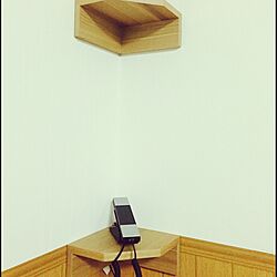 壁/天井/電話/JACOB JENSEN/無印良品の壁に付けられる家具のインテリア実例 - 2014-12-30 22:50:39