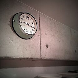 壁/天井/モルタル/リノベーション/コンクリート/時計...などのインテリア実例 - 2013-12-08 21:23:16