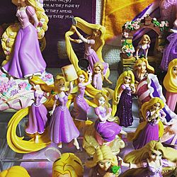棚/コレクション/ラプンツェル/Disney Princess/Rapunzel...などのインテリア実例 - 2015-07-10 14:29:41