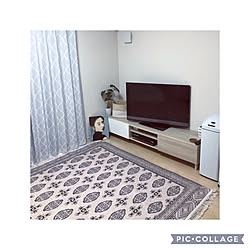 RoomClipショッピング/おうち見直しキャンペーン/おうち見直しキャンペーン当選♡/トルクメン風 洗えるラグ/リビングのインテリア実例 - 2022-01-21 15:41:57