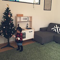 リビング/MK Tresmer/クリスマス/IKEA/子供と暮らす...などのインテリア実例 - 2015-12-24 15:54:32