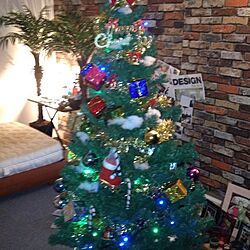 クリスマスツリーのインテリア実例 - 2012-12-26 03:49:34