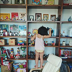 リビング/おもちゃ収納/IKEA/絵本棚/雑貨...などのインテリア実例 - 2017-05-08 05:33:34