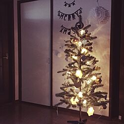 部屋全体/オーナメント/クリスマスツリー/北欧/IKEA...などのインテリア実例 - 2015-12-22 23:18:08