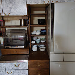 キッチン/DIY/すきま収納DIY/オスモカラーのインテリア実例 - 2021-03-28 19:01:36