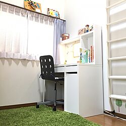 ベッド周り/子供部屋/学習机/こどもと暮らす。/IKEAのインテリア実例 - 2016-05-12 13:53:30