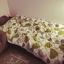 ベッド周り/一人暮らし/ワンルーム/IKEAのインテリア実例 - 2016-09-07 13:21:58