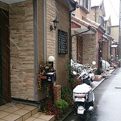 玄関/入り口/雪のインテリア実例 - 2014-02-14 09:27:58