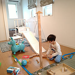 部屋全体/こどものいる暮らし/一戸建て/こどもと暮らす/注文住宅...などのインテリア実例 - 2022-02-10 11:18:55