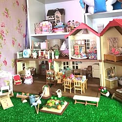 部屋全体/シルバニア/押入れ/子供部屋のインテリア実例 - 2014-02-24 10:05:46