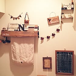 バス/トイレ/chocolate-cafeちゃん作品/daisorarinﾁｬﾝの作品♡/手書きローマ字表/粘土ガーランド...などのインテリア実例 - 2015-01-17 13:29:49