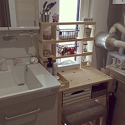 バス/トイレ/メイク台/平屋の家/DIY/100均...などのインテリア実例 - 2017-01-30 15:59:38