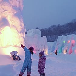 部屋全体/氷濤まつり/雪まつりのインテリア実例 - 2015-02-06 09:14:03