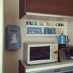 キッチン/水色♡/ムーミン♡/IKEA/北欧...などのインテリア実例 - 2016-08-05 17:04:13