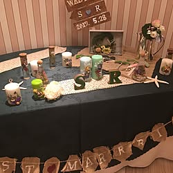 キッチン/友人の結婚式/ドライフラワー/ハンドメイド/一人暮らし...などのインテリア実例 - 2017-06-03 18:32:40