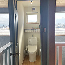 2階トイレ/ナチュラル/ドア/シンプルな暮らし/IKEA...などのインテリア実例 - 2022-03-07 09:49:22