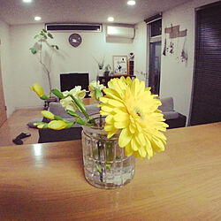 キッチン/お花/お花を飾る/お花のある暮らし/花瓶のお花...などのインテリア実例 - 2021-03-25 21:43:16