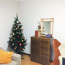 クリスマスツリー/ムートン/こどもと暮らす/IKEA/unico...などのインテリア実例 - 2019-11-17 17:55:53