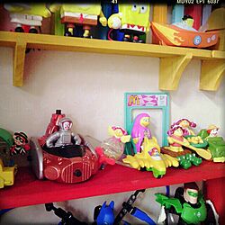 棚/子供部屋/マクドナルド/おもちゃのインテリア実例 - 2013-10-08 08:39:16