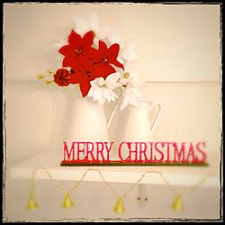棚/クリスマス/キラキラ/ダイソー/IKEA...などのインテリア実例 - 2013-11-19 23:15:48