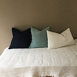 ベッド周り/ベッド兼ソファー/一人暮らし/無印良品/IKEAのインテリア実例 - 2018-10-01 19:48:01
