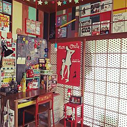 リビング/古い家/レトロポップ/おもちゃ部屋/おもちゃ...などのインテリア実例 - 2016-04-12 12:45:32