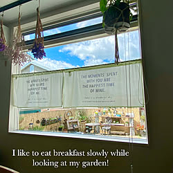 LIXIL窓/おうちカフェ/カフェ風インテリア/多肉植物のある暮らし/ガーデニング...などのインテリア実例 - 2021-09-06 11:09:45