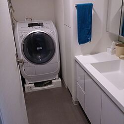 バス/トイレ/ドラム式洗濯機/シンプルすぎる？/改造したいのインテリア実例 - 2014-06-06 10:27:07
