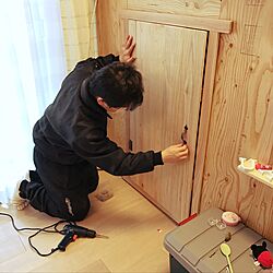 リビング/DIY/キッズハウス/キッズ小屋のインテリア実例 - 2017-03-05 19:39:56