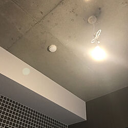 壁/天井/IKEA/モノトーン/一人暮らし/照明のインテリア実例 - 2017-12-24 16:04:46