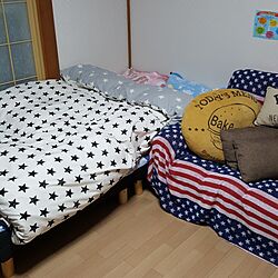 ベッド周り/ニトリ/和室のインテリア実例 - 2017-05-21 19:45:45