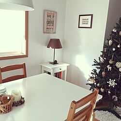 机/クリスマスツリー/クリスマス/IKEA/savignac...などのインテリア実例 - 2016-12-22 09:39:47