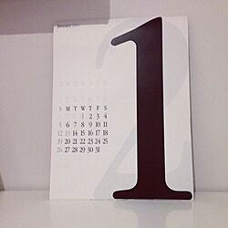 部屋全体/カレンダーのインテリア実例 - 2014-03-31 15:02:47