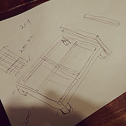 ベッド周り/設計/図面/適当に/自己満...などのインテリア実例 - 2019-02-09 15:16:39