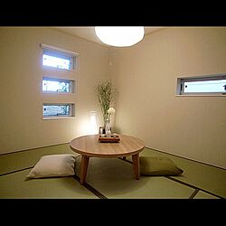 畳/和室/丸テーブル/小窓のインテリア実例 - 2017-05-26 14:01:24
